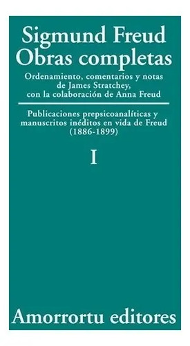 Obras Completas Sigmund Freud Tomo 1