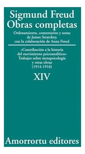 Sigmund Freud Obras Completas Tomo 14
