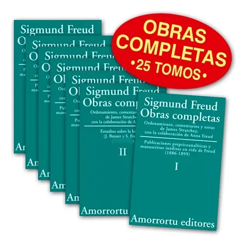 Sigmund Freud Obras Completas 25 Volúmenes Edi. Amorrortu