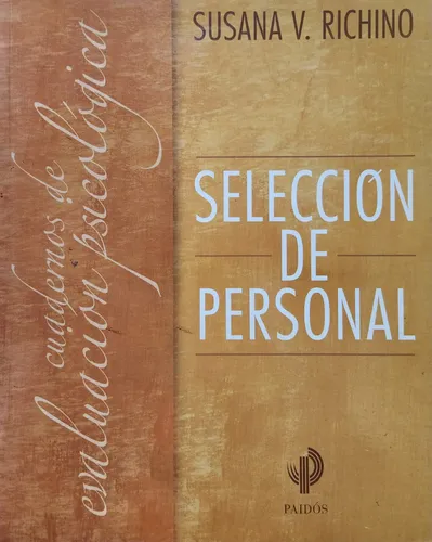 Libro Seleccion De Personal - Susana V. Richino