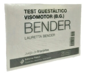 Test Guestaltico Visomotor Juego De 9 Tarjetas Bender Paidos