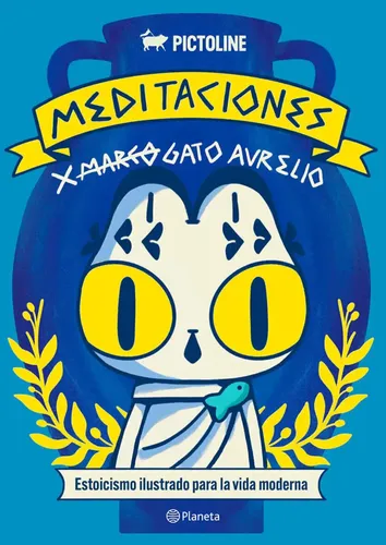 Meditaciones X Gato Aurelio Version Ilustrada Por Pictoline