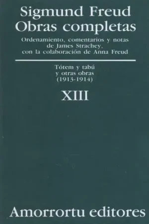 Obras Completas Tomo 13 - Sigmund Freud