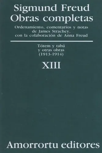Obras Completas Tomo 13 - Sigmund Freud