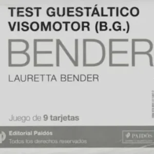 Laminas De Bender, De Bender. Editorial Paidós, Tapa Dura En Español, 2017