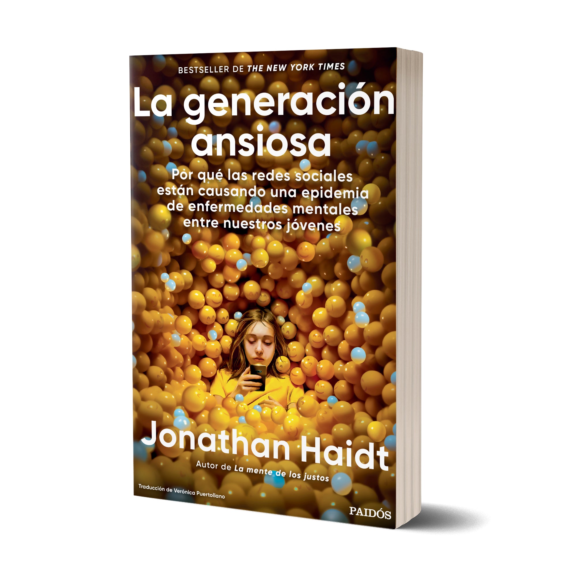 Libro La Generación Ansiosa - Jonathan Haidt - Paidós